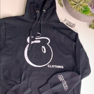 NWOT Onurb Graphic Streetwear Sweatshirt black Small unisex